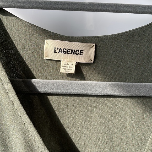 L AGENCE 100% Silk
Kyla Blouse In French Moss - Picture 3 of 7